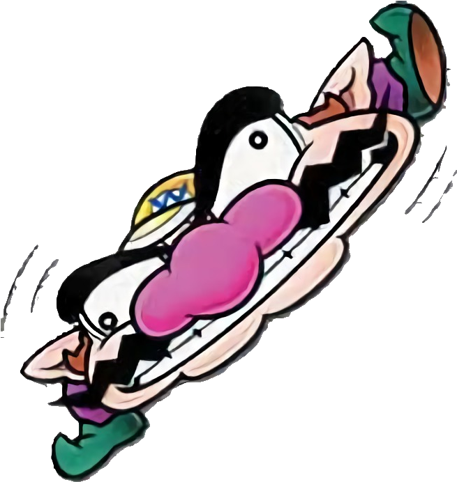 Anyone Who Follows The Game Industry Knows About The - Wario Land Ii Flat Wario (680x708)