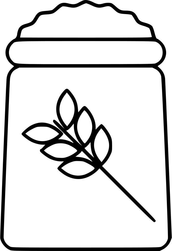 Flour Comments - Line Art (672x980)