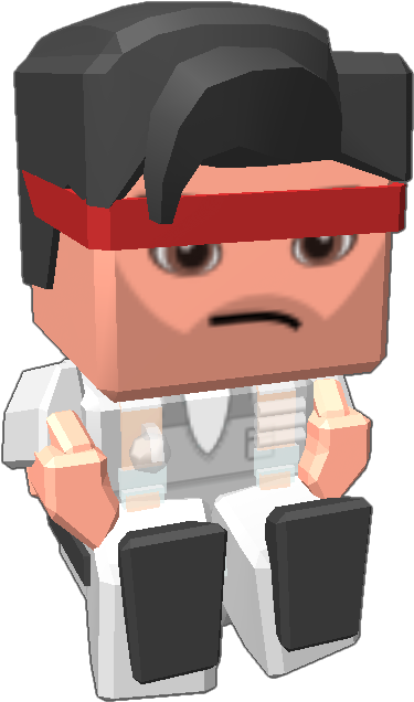 Created By Am Corps This Karate Master Can Destroy - Cartoon (768x768)