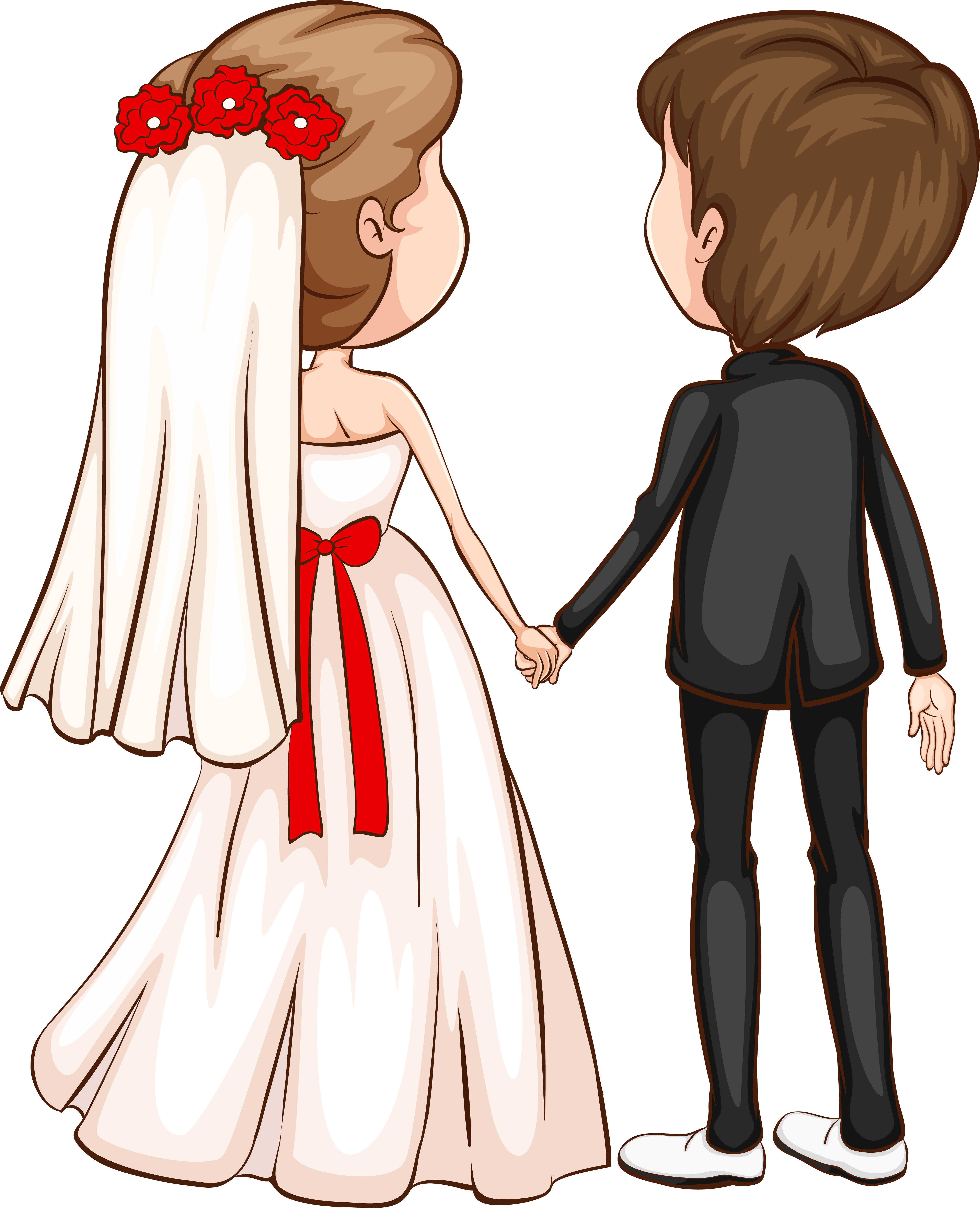 Royalty-free Clip Art - Love Couple Cartoon Png (4815x5936)