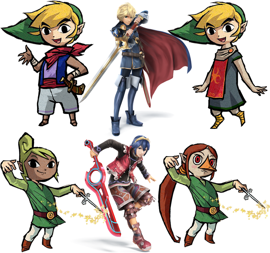 The Mixer's Experiments 1 By Clockworkmelody - Game Legend Four Swords Link Green Kimono Dress Cosplay (900x850)