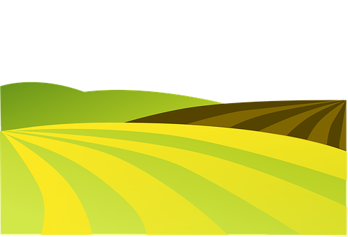 Landscape Agriculture Hills Plain Perspect - Clipart Plains (499x340)