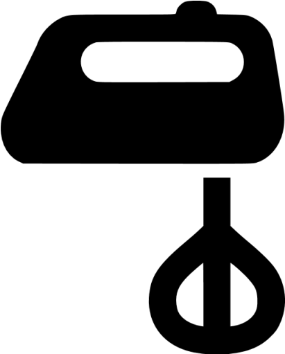 Black Mixer Icon - Icono De Batidora (512x512)