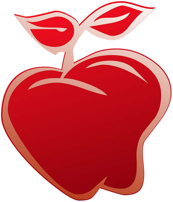 Juicebox Cliparts 28, - Apple (618x720)