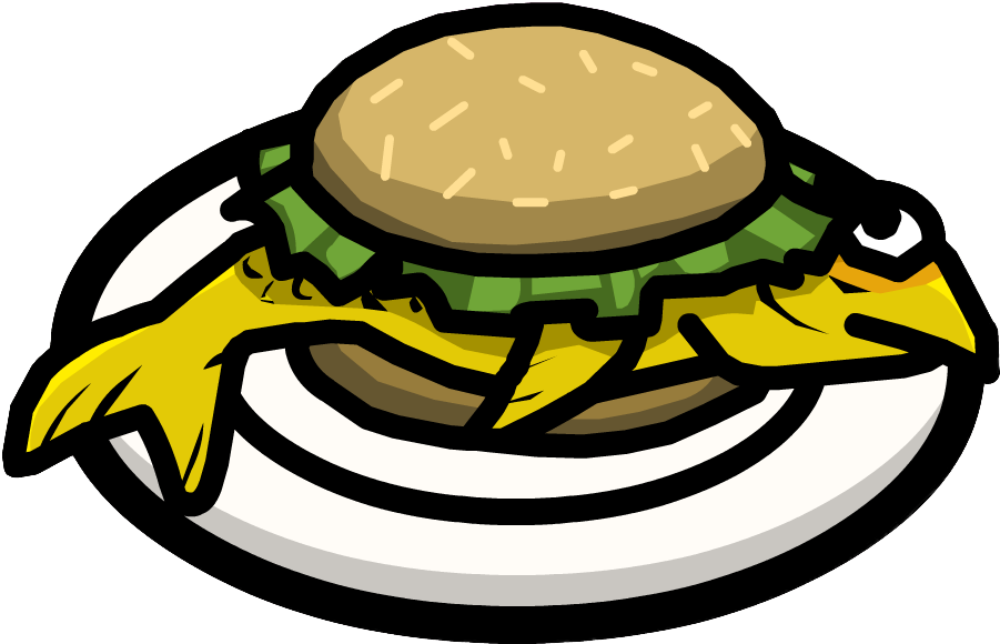 Fish Sandwich Clipart - Tuna Fish Sandwich Cartoon (913x625)