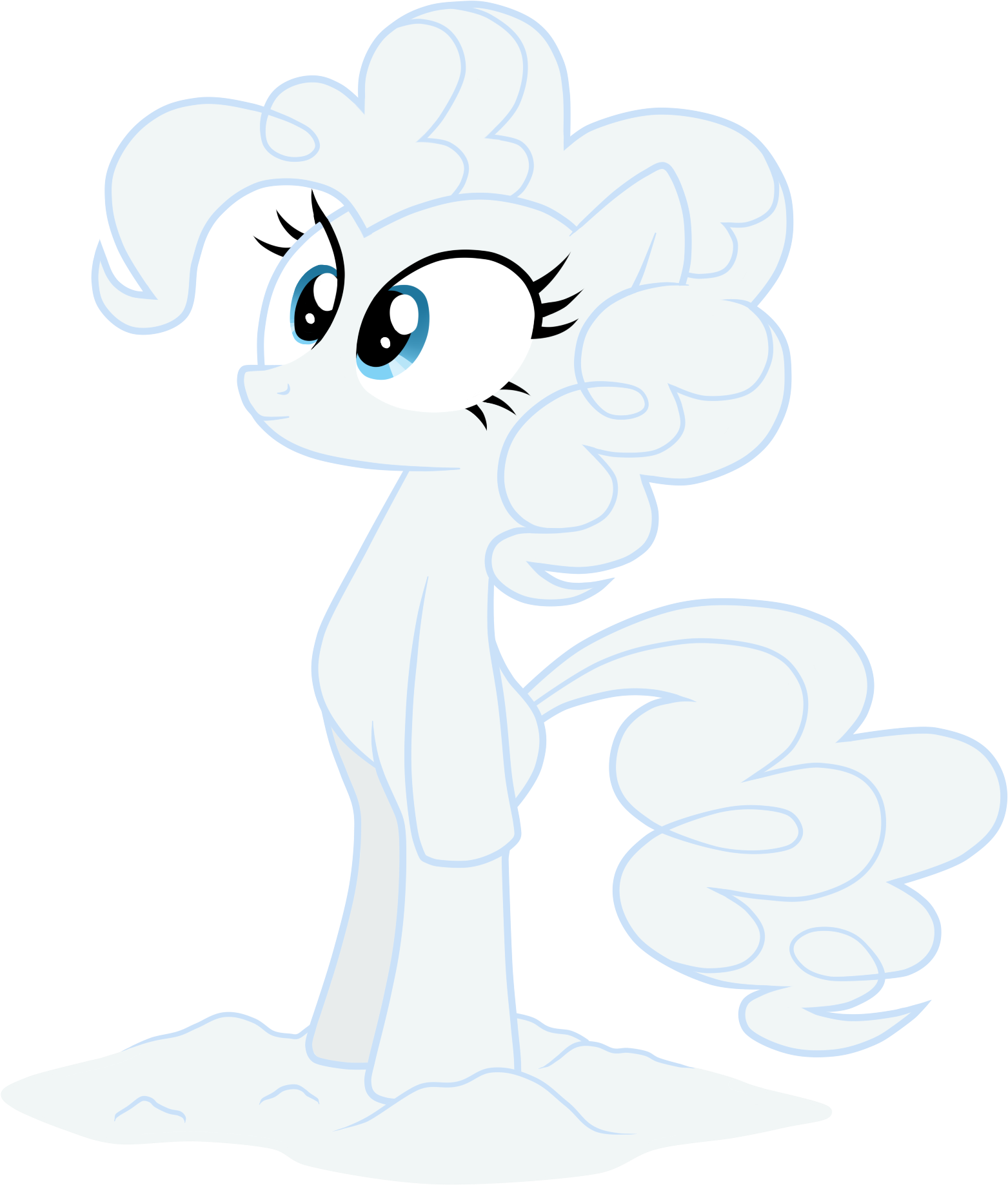 Flour Covered Pinkie Pie By Maishida Flour Covered - Mlp Pinkie Pie Ghost (1563x1838)