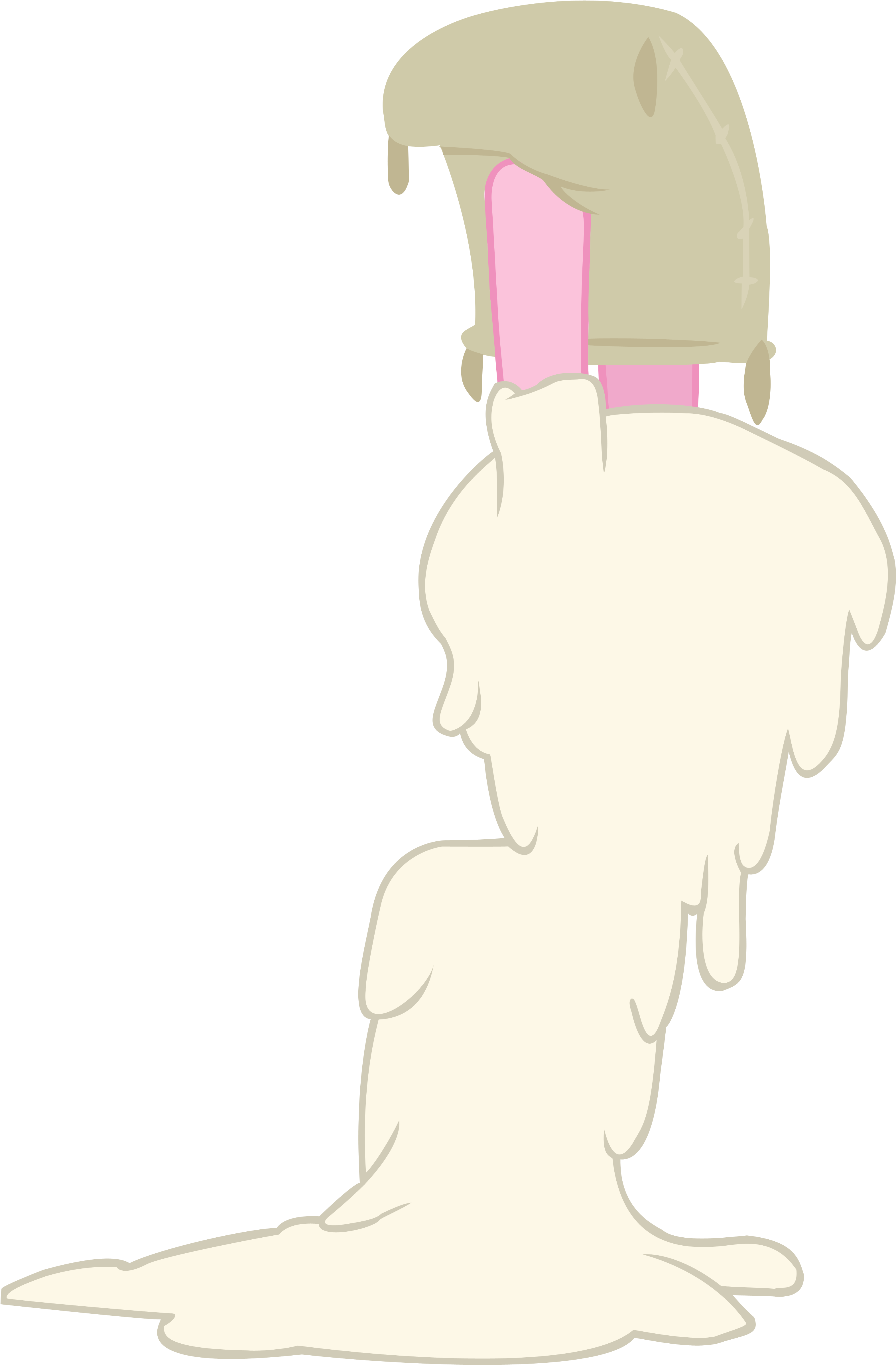 Pinkie Pie Covered In Wet Flour By Reithekitsune - Cartoon (3320x4806)