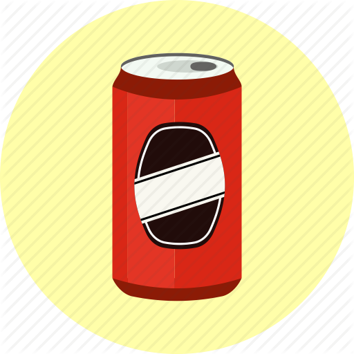 Free Food Icons - Aluminium Can Icon (512x512)
