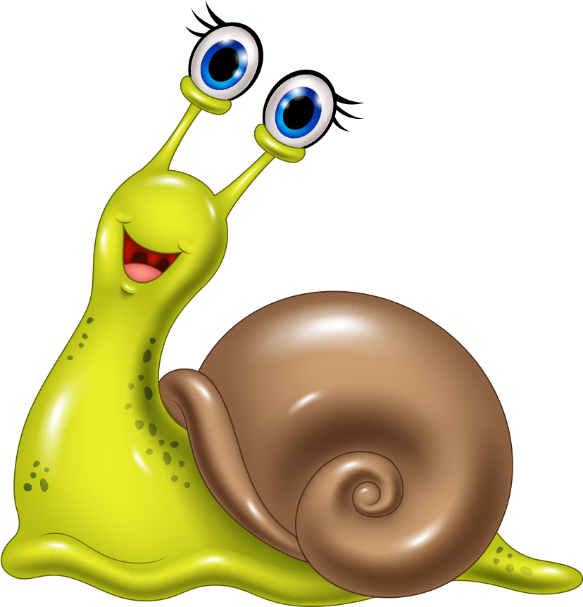 Snail Cartoon Royalty Free Clip Art - Snail Cartoon (1056x894)
