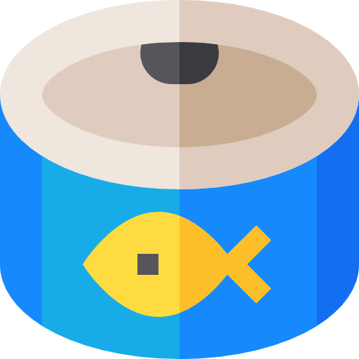 Canned Food Free Icon - Circle (512x512)