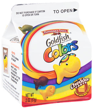 Pepperidge Farm Goldfish Colors Snack Crackers Cheddar - Pepperidge Farm Goldfish Colors Snack Crackers Cheddar (400x400)