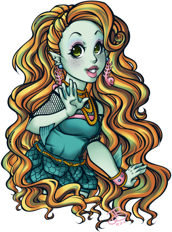 School's Out Lagoona By ~kawazu-chan On Deviantart - Illustration (600x808)