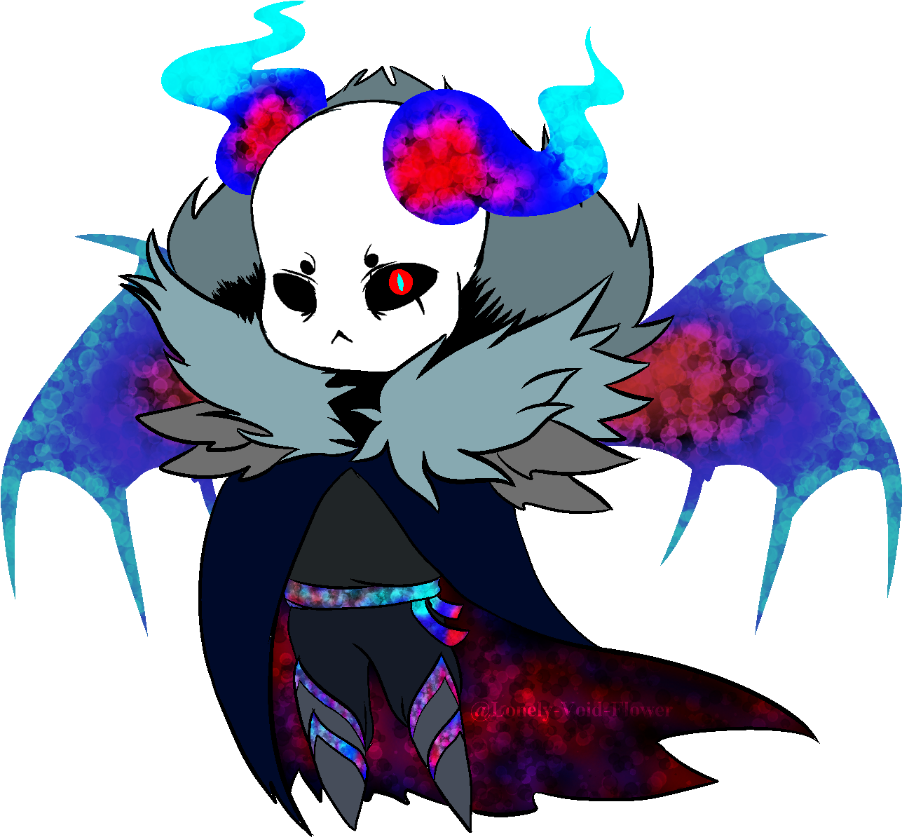 Sans By Lonely-vo - Flowey (1334x1218)