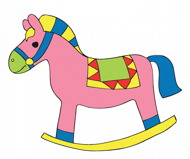 Download Spectacular Rocking Horse Clip Art - Download Spectacular Rocking Horse Clip Art (768x643)