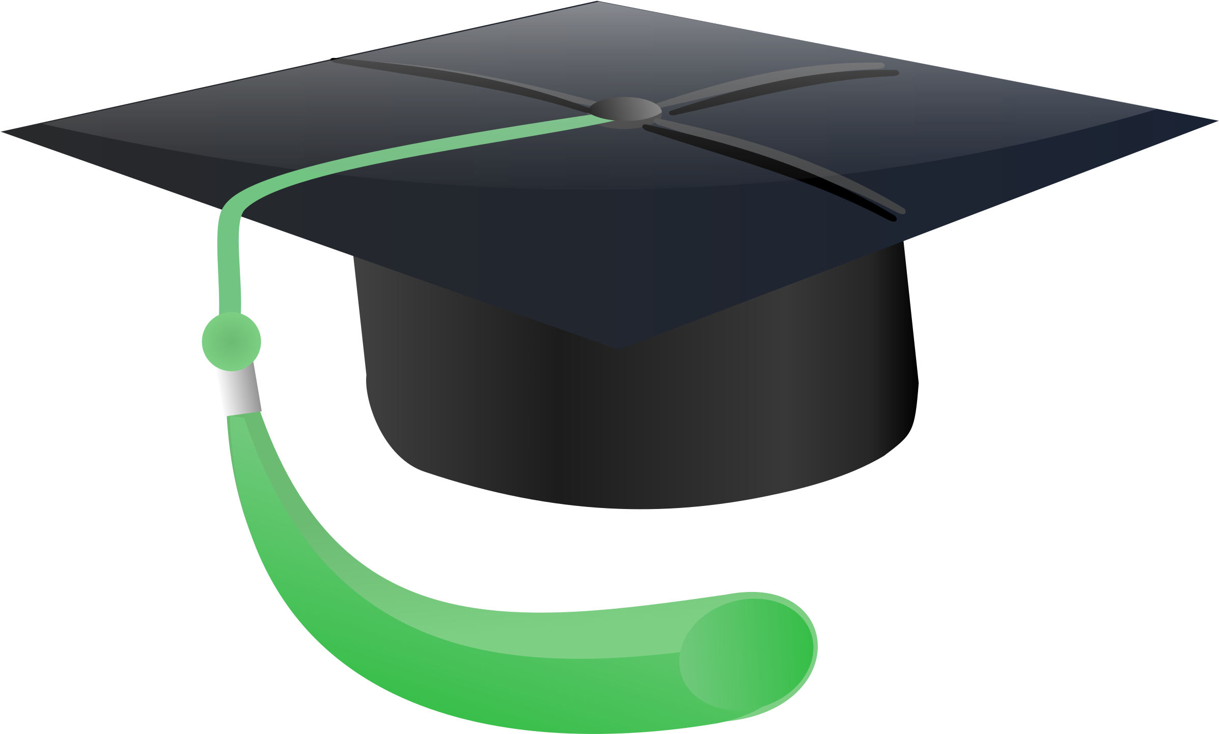 Student Hat Icons Png - Graduation Cap Clip Art (2400x2400)