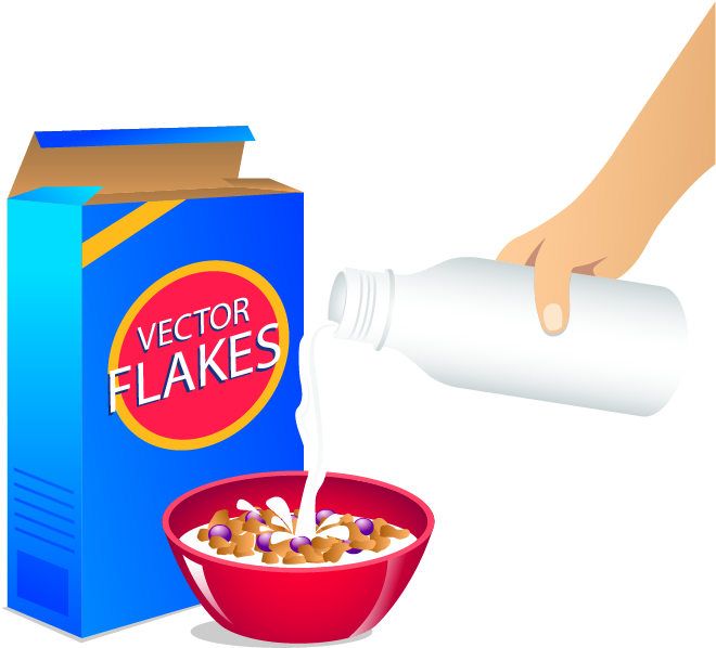 Orange Juice Breakfast Cereal Corn Flakes - Orange Juice Breakfast Cereal Corn Flakes (1245x921)
