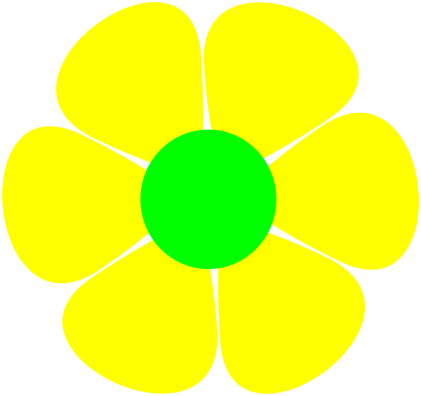1960s Flower Power Hippie Clip Art - Clip Art (600x564)