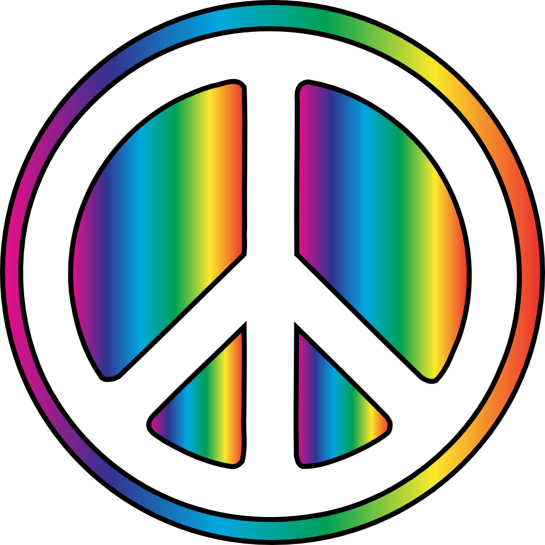 Hippie Clip Art - Clip Art (1111x1111)