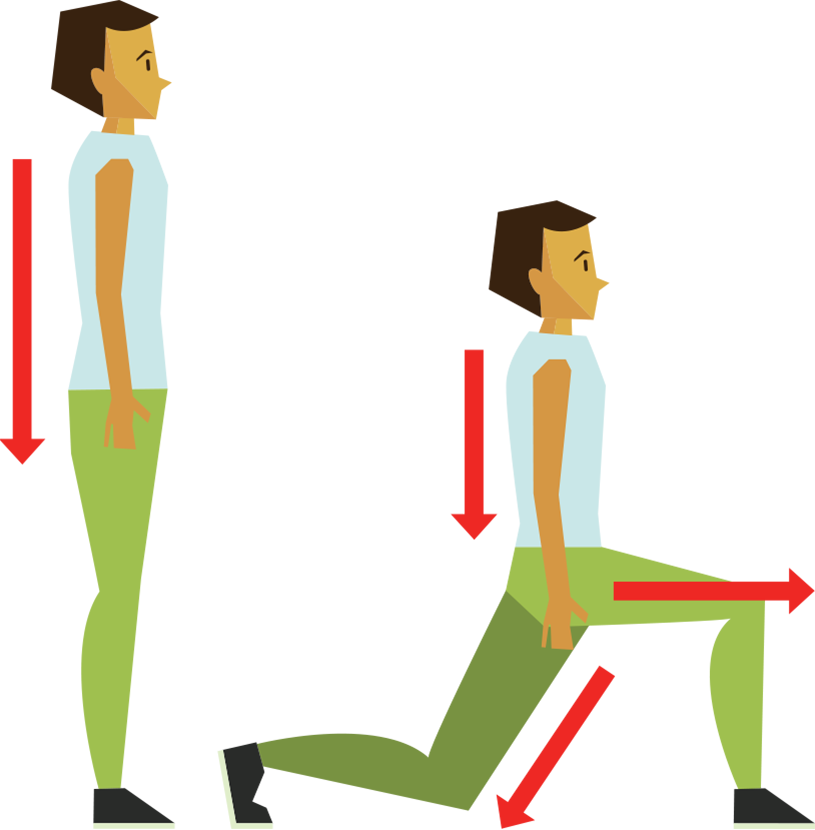 Read The Steps Below To Learn How To Do Walking Lunges - Lunge (815x830)