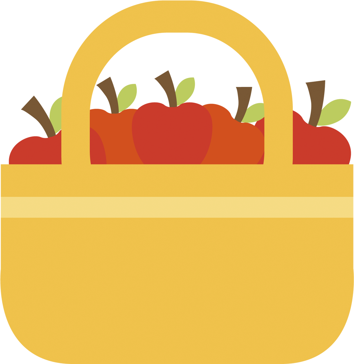 Snow White The Basket Of Apples Basket Of Fruit Clip - Snow White The Basket Of Apples Basket Of Fruit Clip (1200x1200)