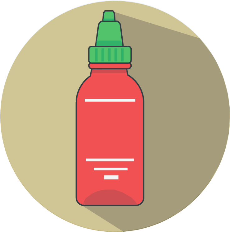 Sriracha Icon By Charlesjw94 - Sriracha Icon (746x751)