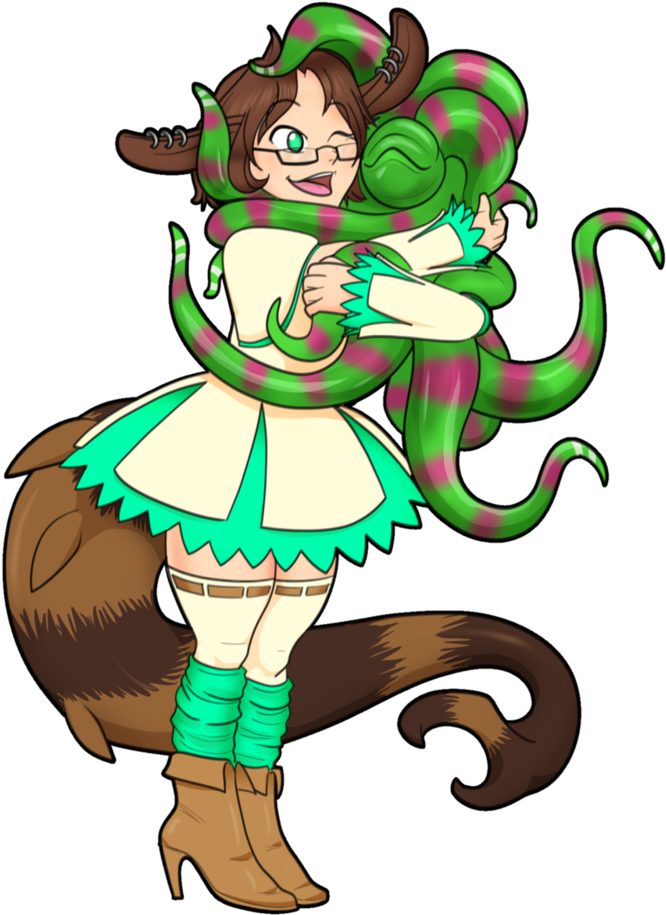 Squiggle Huggles By Riddleaugust - Tentacology (800x1000)