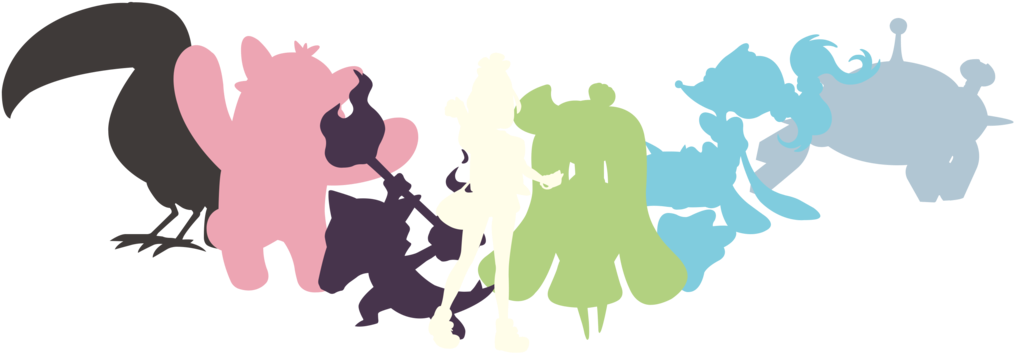 Pokemon Sun Team By Squiggle-e - Pokémon Sun And Moon (1024x375)
