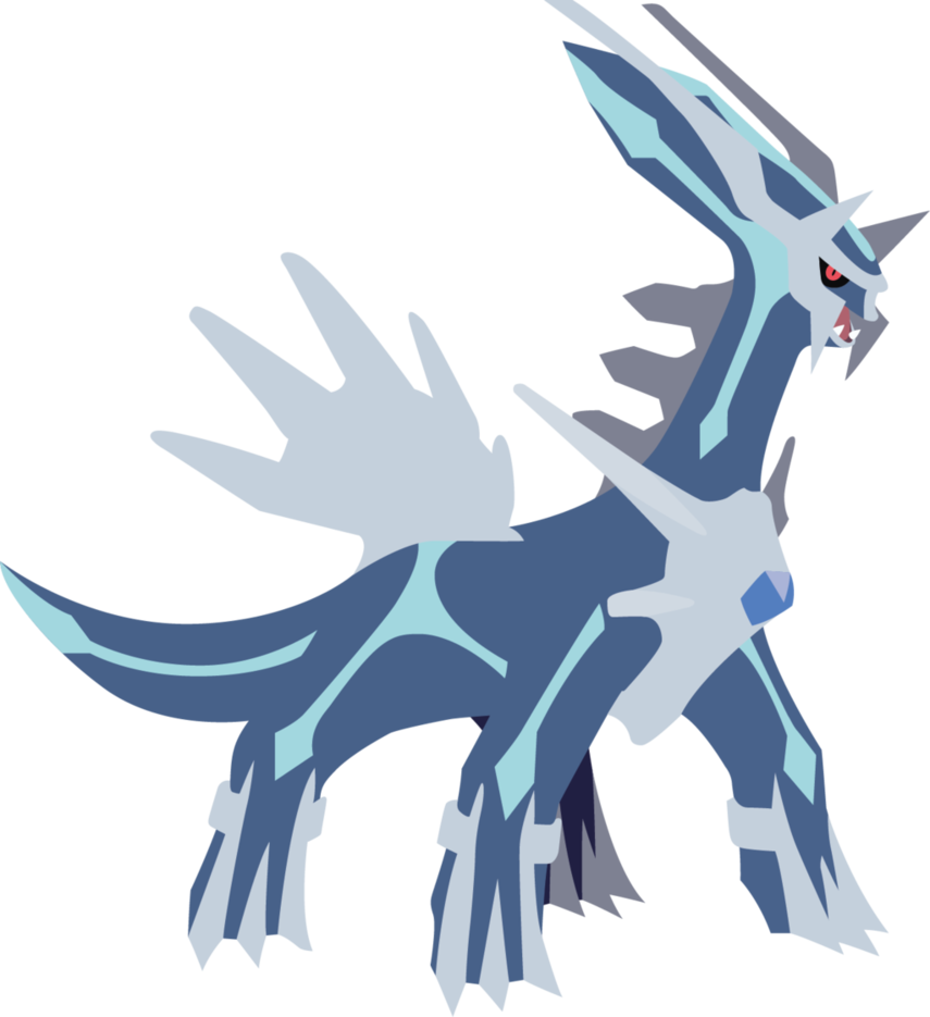 Dialga By Squiggle-e - Pokemon Dialga (855x935)