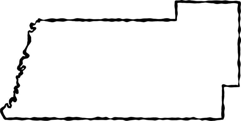 A Map Of Pasco With A Black Squiggle Outline - A Map Of Pasco With A Black Squiggle Outline (768x387)