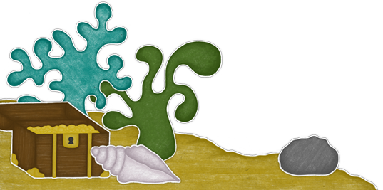 Background Sand Background Sand - Squiggle Fish (537x267)