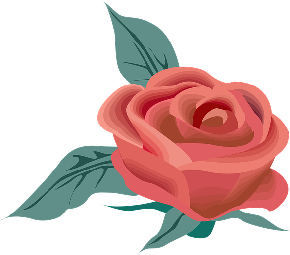 Flower, Symbol, Rose, Nature, Floral, Love, Plant - Lion Circle Nh228 Custom 1 11/16" X 2 7/8" Oval Magnetic (640x564)