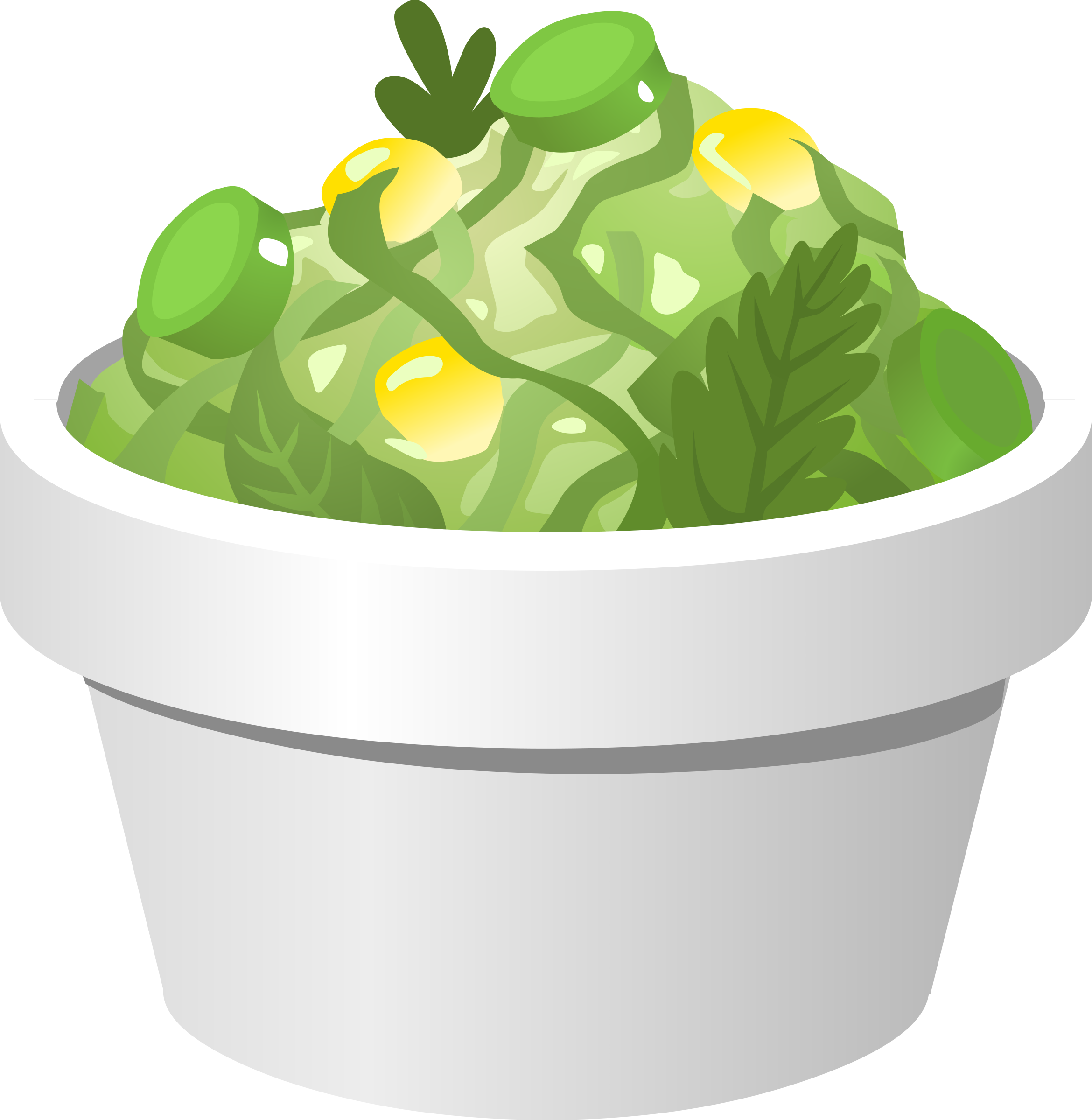 Clipart - Green Salad Clip Art (2340x2400)