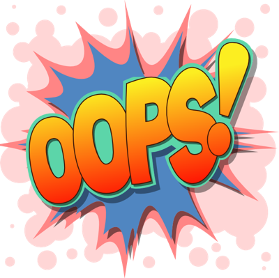 Oops Logo - Illustration (400x399)
