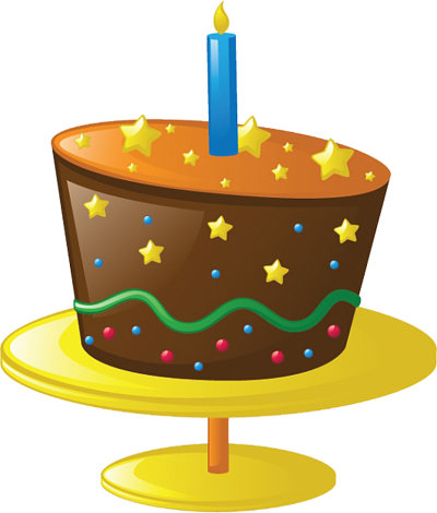Birthdaycake, Cake, Candles, Celebration, Party, Three - Birthday (400x470)