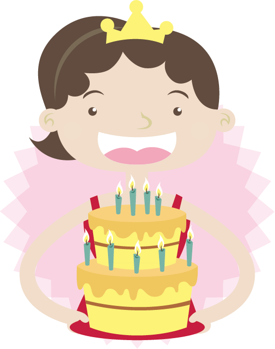 Birthday Cake Clip Art - Birthday Cake Clip Art (555x705)