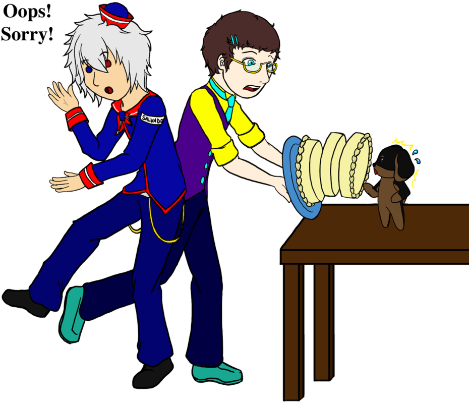 C3po Gift Art Oops By Misachi-chan - Cartoon (929x861)