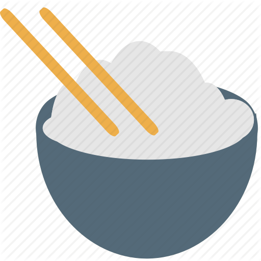 Food, Rice Icon - Bowl Rice Icon Png (512x512)
