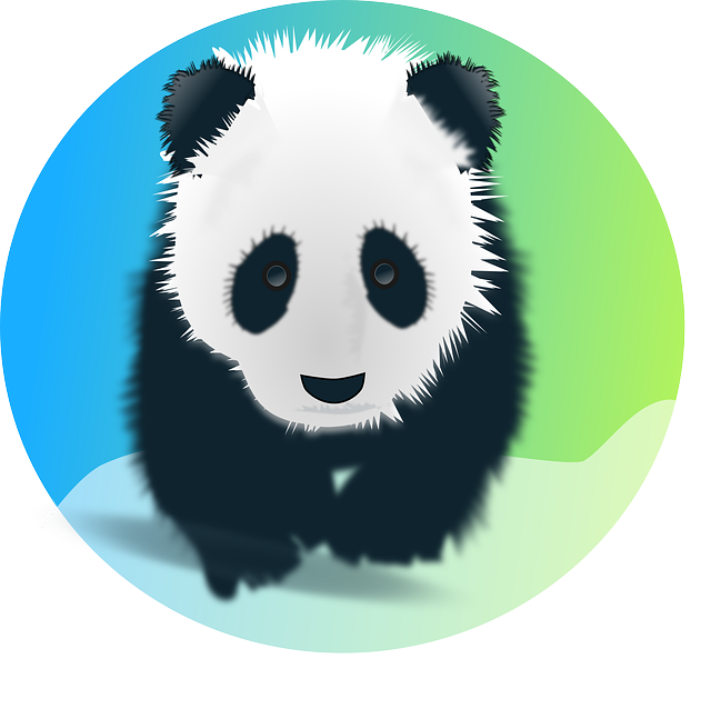 Provinces, Chinese, Www, Org, Vector, Clip, Save - Clipart In Black And White Of A Giant Panda (640x638)
