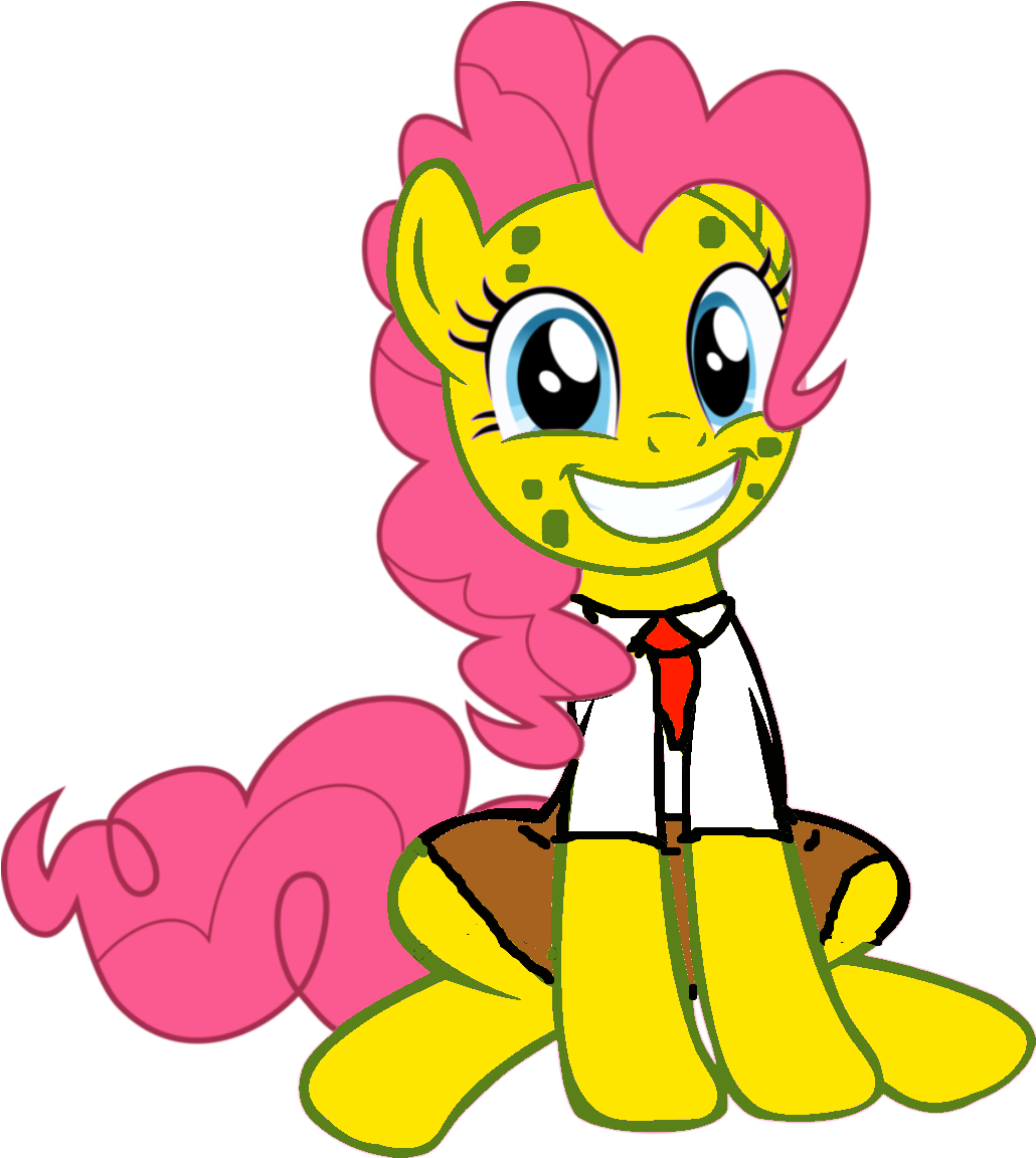 Pinkie Pie As Spongebob By Varano25 On Deviantart - My Little Pony Spongebob (1085x1200)