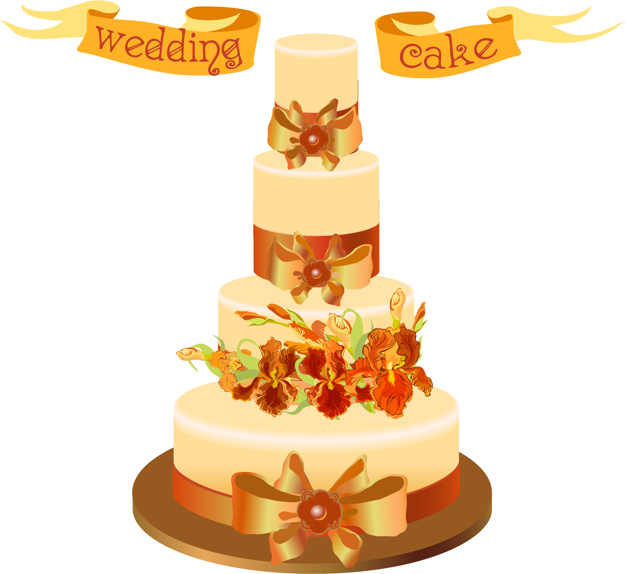 Wedding Cake Sugar Cake Birthday Cake Clip Art - Wedding Cake Sugar Cake Birthday Cake Clip Art (2104x2104)