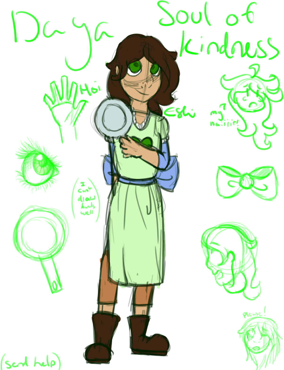 I Made Daya The Soul Of Kindness - Cartoon (1280x1600)