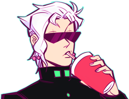 “also Oops I Forgot To Post My Icon Lmao ” - Noriaki Kakyoin (500x381)