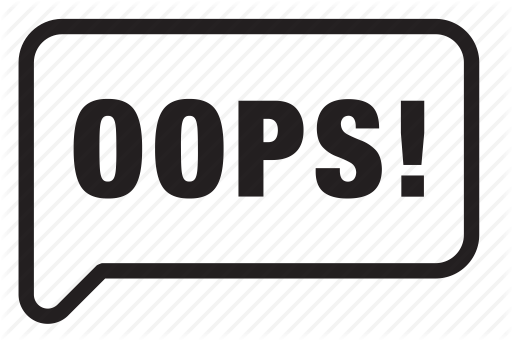 Speech Bubble With Oops - Oops Speech Bubble Png (512x340)