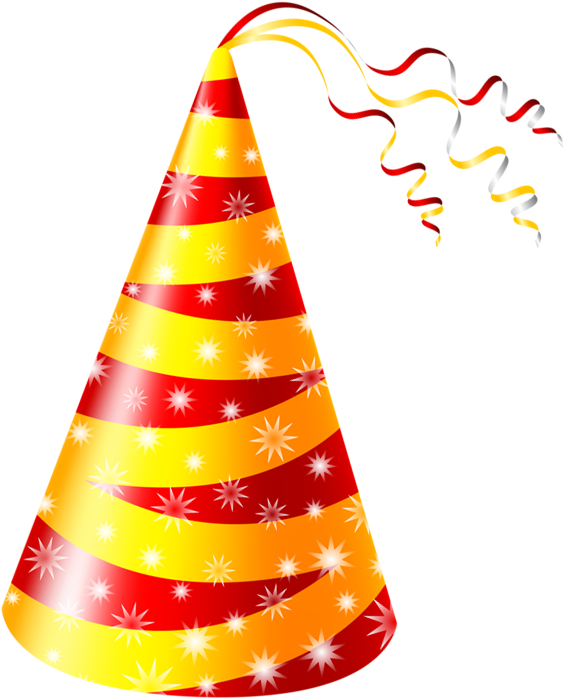 Birthday Cake Party Hat Clip Art - Happy Birthday Caps Png (1500x1500)