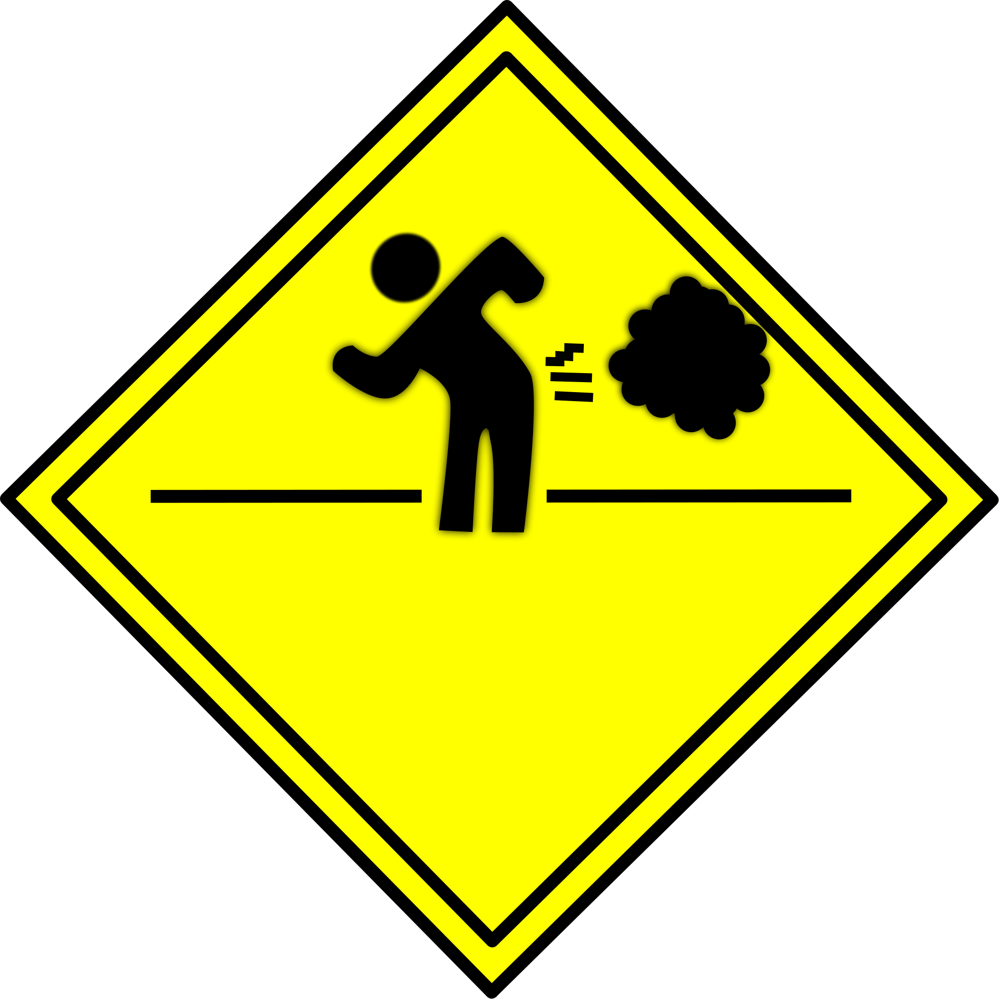 People Say They Don't Like Fart Jokes - Pedestrian And Bike Safety (2000x2000)