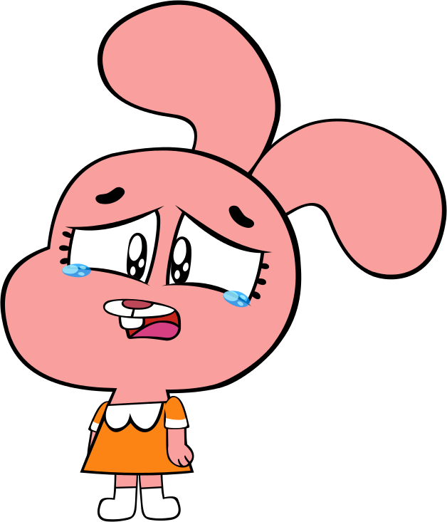 Anais Cries By Megarainbowdash2000 - Amazing World Of Gumball Anais (628x733)