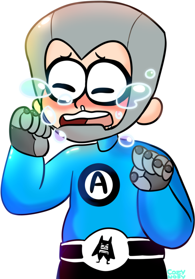 Robots Cant Cry Idiot By Cozynosy - Robot (782x1022)