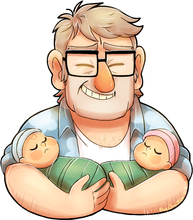 He's A Great Uncle Now By Blueorca2000 - Drawing (800x800)