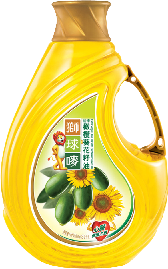 Download - Lion & Globe Evo Oil With Canola Oil (1000x1000)