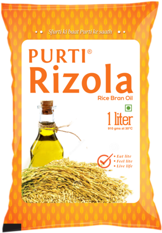 Purti Rizola Rice Bran Refined 1ltr - Rice (500x500)